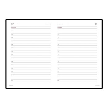 ​​​​​​​Ежедневник недатированный А5 (145 х 205 мм), серебро, 272 стр. Bruno Visconti "SIDNEY NEBRASKA" Арт. 312810